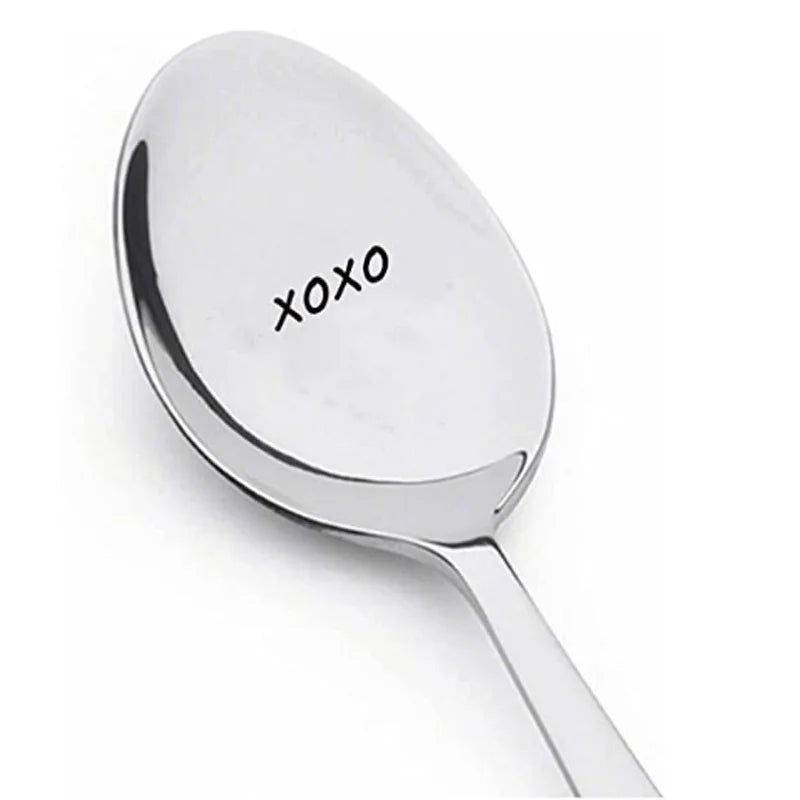 Valentines Day Gift Stainless Steel Milk Coffee Spoons Gift