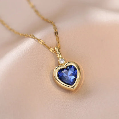 Love Heart Pendant Necklace