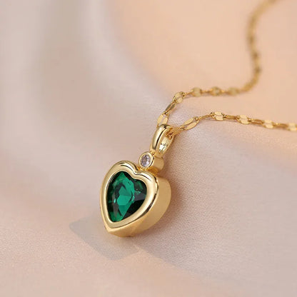 Love Heart Pendant Necklace