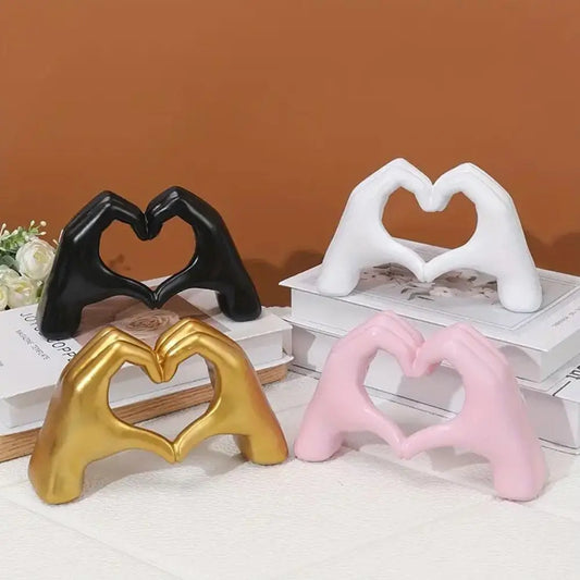 1pc Personalized Heart-Shaped Finger Gesture Decoration