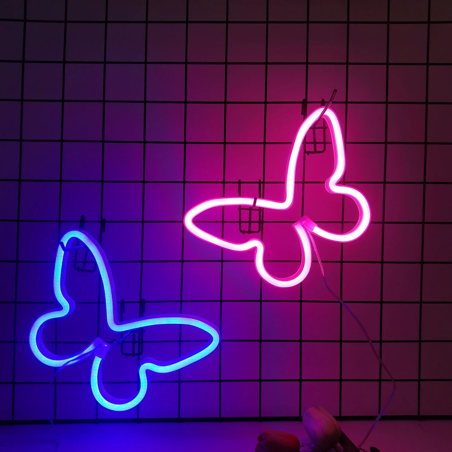 Butterfly Love LED Neon Light USB/Battery Powered Christmas Gift