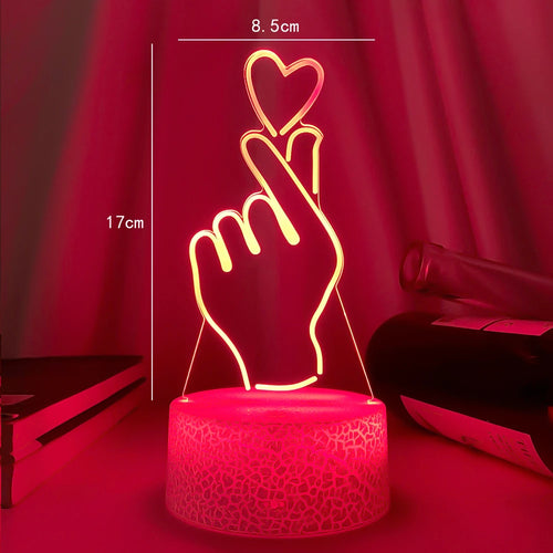 Kids 3D LED Night Light Creative Bedside Lamp Decoration