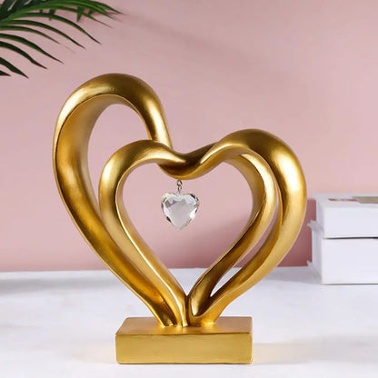 Nordic Style Heart Hand Gesture Sculpture