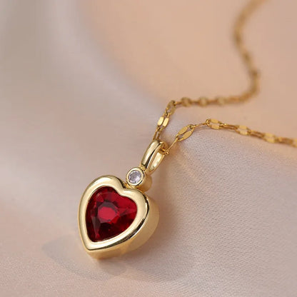 Love Heart Pendant Necklace